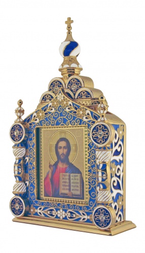 Киот православный синий  РС-0843-11 фото 2
