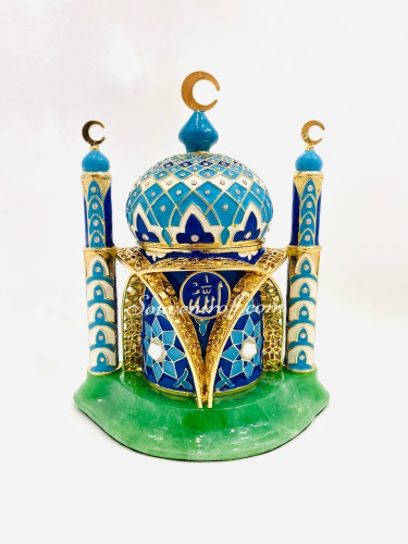 Шкатулка "Мечеть"  с надписями "Аллах" и "Мухаммед" M-1727-11 фото 2