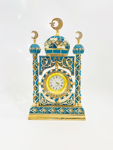 Часы  "Мечеть" M-1725С-18 с надписью "Басмала" фото 2