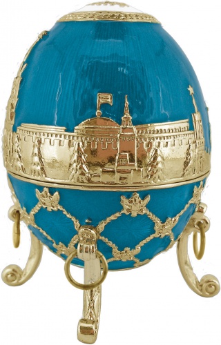 Яйцо-шкатулка Фаберже "Московское с короной" РС-1227 фото 5