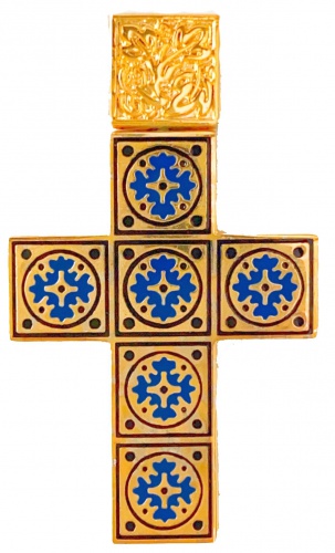 Православный двусторонний подвижный крест RS0510913