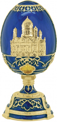 Яйцо-шкатулка с сюрпризом "Храм Христа Спасителя" РС-0941 фото 2