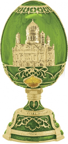 Яйцо-шкатулка с сюрпризом "Храм Христа Спасителя" РС-0941 фото 6