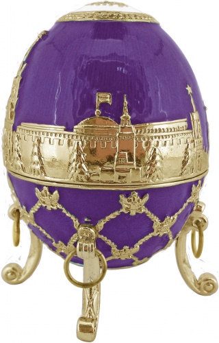Яйцо-шкатулка Фаберже "Московское с короной" РС-1227 фото 4