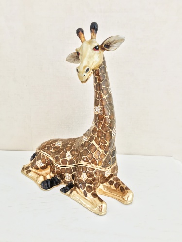 Шкатулка "Большой лежащий жираф" В14-18 фото 2