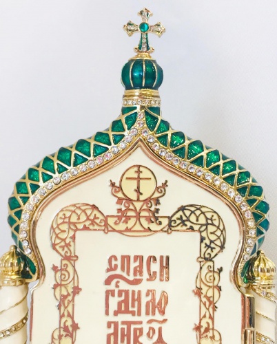 Киот православный зеленый K-1101-08 фото 6