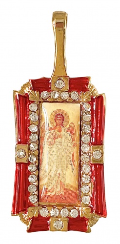 Православный нательный образок "Ангел-Хранитель" ПНО-0842