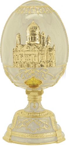 Яйцо-шкатулка с сюрпризом "Храм Христа Спасителя" РС-0941 фото 4