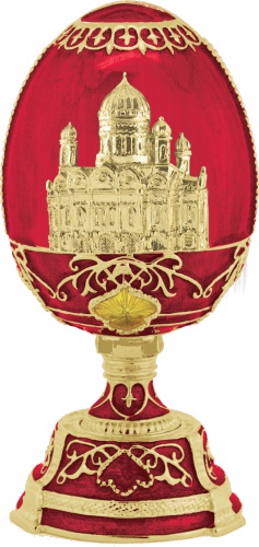 Яйцо-шкатулка с сюрпризом "Храм Христа Спасителя" РС-0941 фото 5