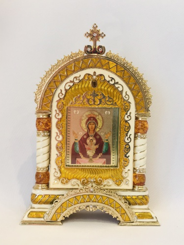 Киот православный желтый  K-1102-14 фото 2