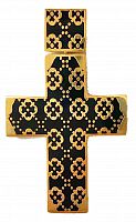 Православный двусторонний подвижный крест RS05110