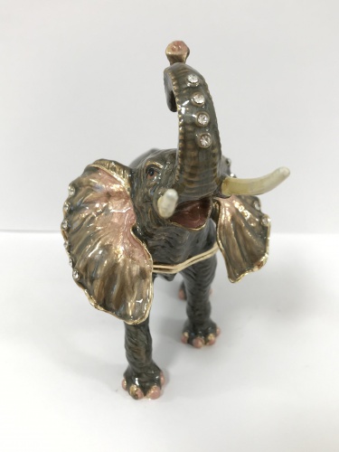 Шкатулка "Трубящий слон" В14-17 фото 4