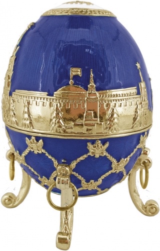 Яйцо-шкатулка Фаберже "Московское с короной" РС-1227 фото 3