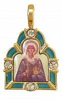 Православный нательный образок "Равноапостольная Мария Магдалина" ПНО-0952
