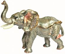 Шкатулка "Африканский слон" В13-01