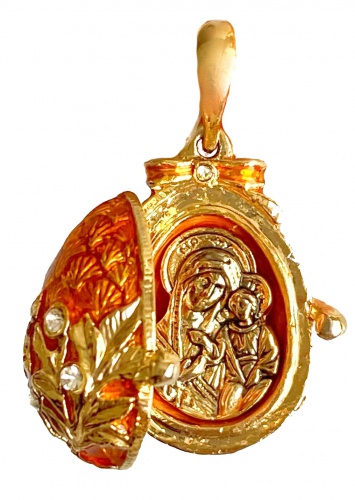 Православная нательная подвеска с Богородицей РС-0568