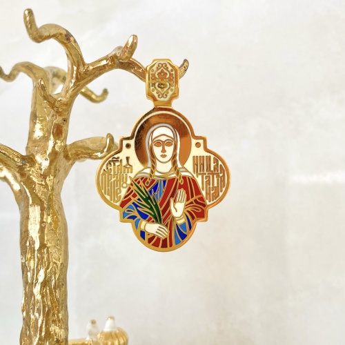 Православный нательный образок "Святая Татиана" ПНО-0630 фото 3