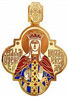 Православный нательный образок "Святая Александра" ПНО-0641