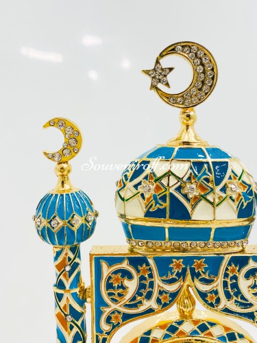 Часы  "Мечеть" M-1725С-18 с надписью "Басмала" фото 6